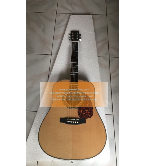 Custom Martin HD 28e Retro Standard Series Guitar Solid Wood Natural